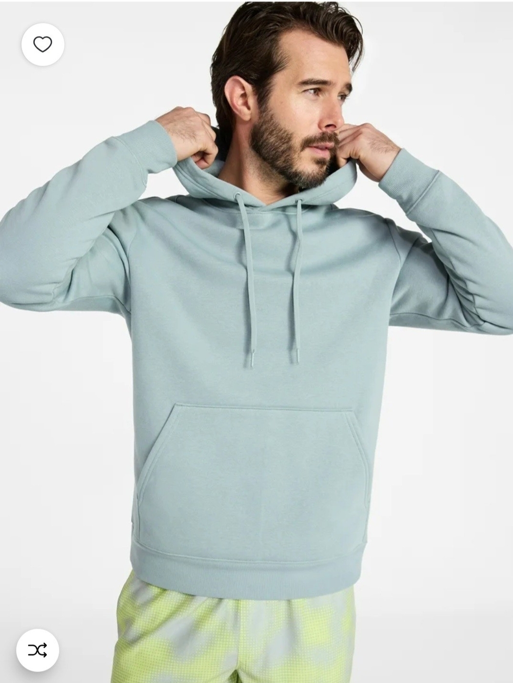 Athletic Works Small Fleece Hoodie Pullover Sweatshirt Pebblestone Comfortable